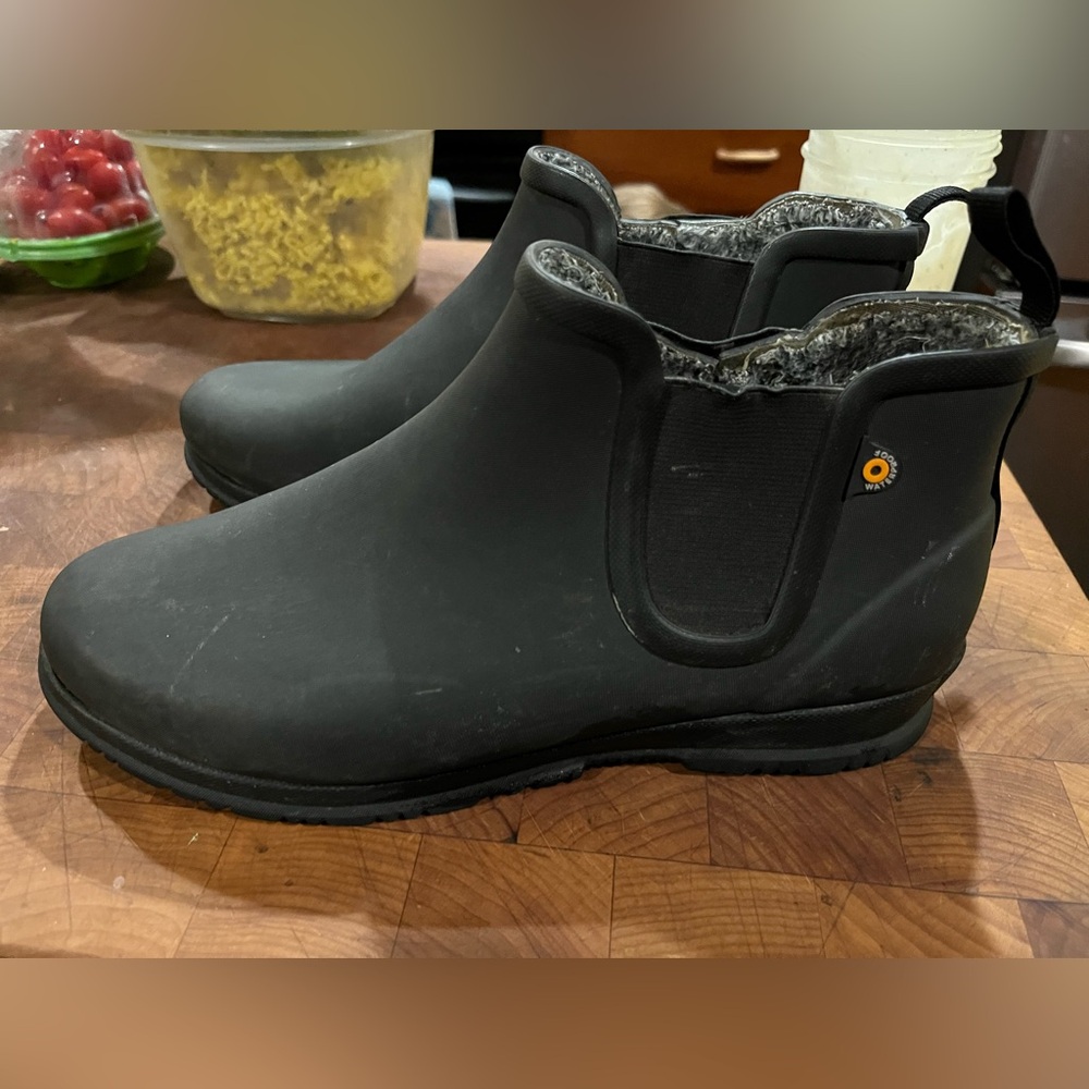 Bogs short, lined, rain boots